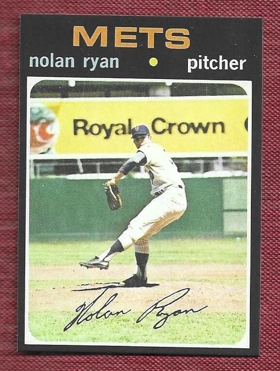 The Express Novelty Reprint 1971 - Nolan Ryan FREE SHIPPING - Image 1 of 1