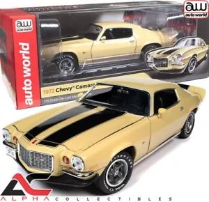 Chevrolet Camaro Z/28 RS 1972 Autoworld AMM1311 1:18 (amarillo crema) - Imagen 1 de 2
