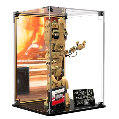 BRICK IN IT Vitrine für LEGO® Marvel I am Groot 76217