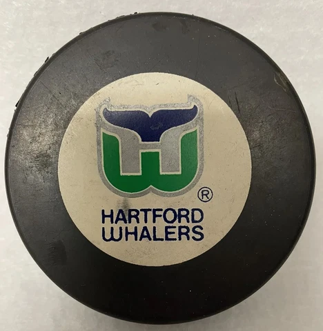 HARTFORD WHALERS NHL OFFICIAL TRENCH HOCKEY PUCK CZECHOSLOVAKIA VINTAGE Cover