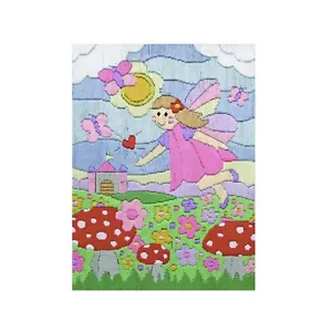 Fairyland Kit Punto Lungo Arazzo Ancoraggio Ricamo Principiante Facile Bambini Cucito - Foto 1 di 3