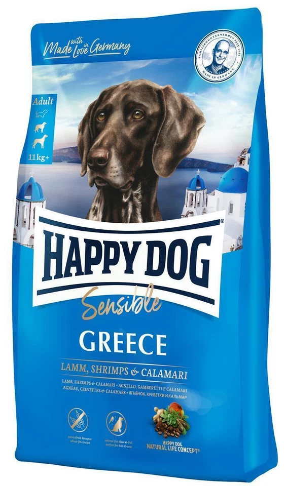 HappyDog 300g Supreme Sensible Greece Hundefutter Trockenfutter - Bild 1 von 1