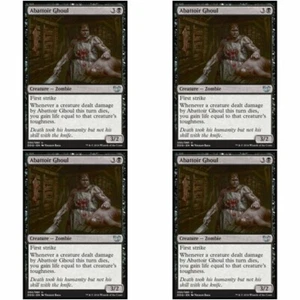 4 x ABATTOIR GHOUL NM Blessed vs Cursed MTG Black - Zombie Unc - Bild 1 von 1