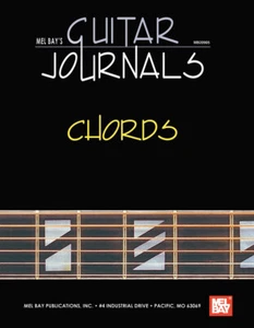 Mel Bay 20905 Guitar Journals - Chords -- Hard Cover, Spiral with FREE Shipping - Picture 1 of 2