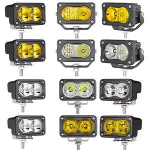 3inch LED Work Light Flood/Spot Cube Pods Bar Driving Fog Lamp Offroad Truck SUV - Picture 1 of 133
