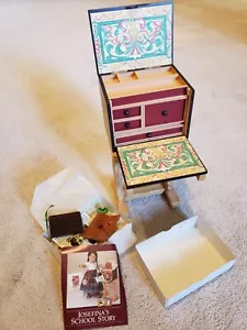 American Girl Josefina Writing Desk With Stand And School Supplies - Picture 1 of 24