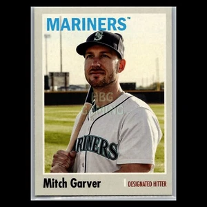 2024 Topps Archives - #196 Mitch Garver - Seattle Mariners - Baseball Card - Picture 1 of 2