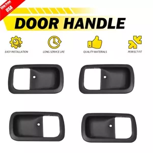 For TOYOTA Land Cruiser FZJ80 Lexus LX450 RH & LH Set Inner Door Handle Bezel - Picture 1 of 11