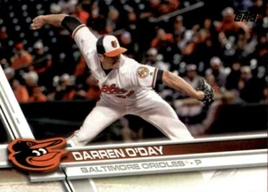 2017 Topps #417 Darren O'Day Baltimore Orioles - Picture 1 of 2