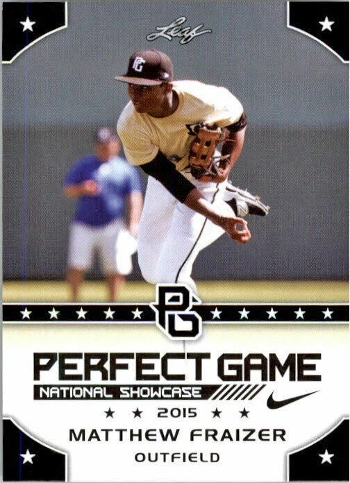 MATTHEW FRAIZER 2015 LEAF "1ST EVER PRINTED" PERFECT GAME ROOKIE CARD!  - Image 1 of 1