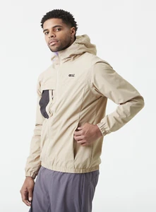 Chaqueta de Senderismo Impermeable para Hombres Imagen Puesto Orgánico Ligera 2 Capas PVP £130 - Imagen 1 de 7