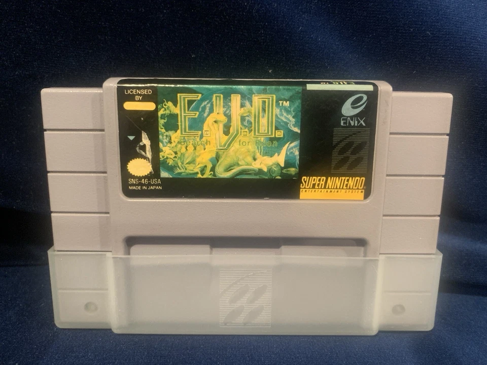 E.V.O.: The Search for Eden (Super Nintendo System, SNES 100% Authentic - Image 1 of 4