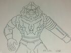 She Ra Animation Cel Drawing Motu Production Used Title Sequence He Man