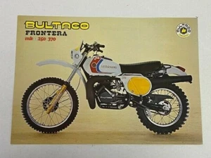 Genuino Original Bultaco Frontera MK11 Blanco Modelo Original A4 Twinshock - Imagen 1 de 2