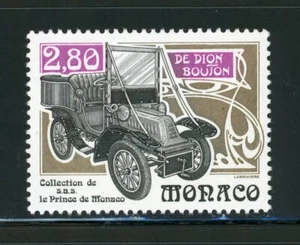Monaco Complete MNH Single #1911 1903 De Dion Bouton Automobile Stamp - Picture 1 of 1