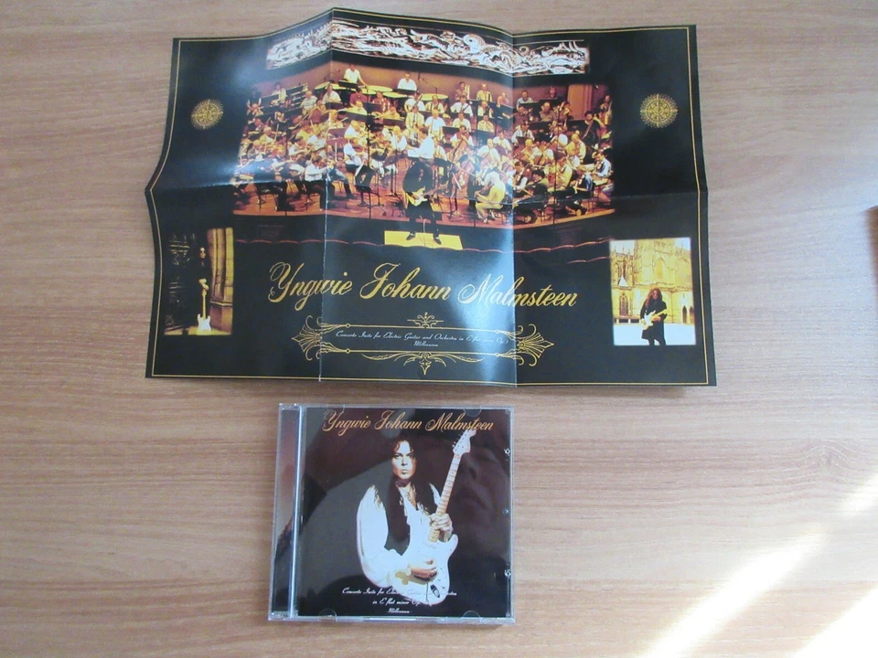 Yngwie Malmsteen - Concerto Suite Rare Korea PROMO CD POSTER Foto 1 de 4