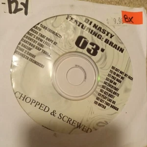 DJ Nasty Featuring Brian 2003 CD Chopped And Screwed East Texas Rap Htown Dtown - Picture 1 of 3