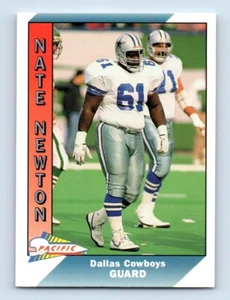 1991 Pacific Nate Newton Dallas Cowboys #101 - Picture 1 of 2