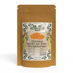 VITAVEGGY kandierte Bitter-Orangen-Schalen 500g ORANGEAT von Food-United - Bild 1 von 7