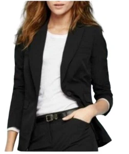 Victoria's Secret Body by Victoria schwarz Stretch Blazer Gr. 12 Baumwolle glatt sehr guter Zustand - Bild 1 von 9