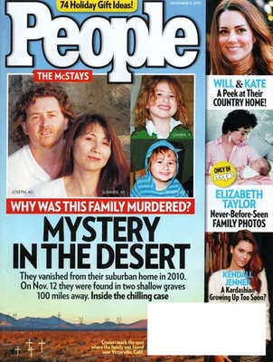PEOPLE December 9 2013 The McStay Family Murder Elizabeth Taylor Nelson Mandela - Image 1 of 4