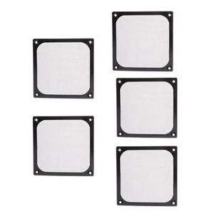 5pcs 120mm boîtier étanche à la poussière ventilateur poussière filtre - Photo 1/6