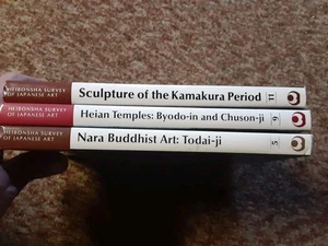Lot of 3 THE HEIBONSHA SURVEY OF JAPANESE ART Books - HC/DJ VGC - Picture 1 of 10