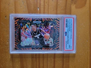 2024-25 Prizm Draft Tiger Stripe SP Variation #33 Allen Iverson PSA 9 Mint - Picture 1 of 1