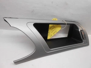 Audi A4 Silver Center Dash Trim Bezel OEM 8K1857186D GH0232 - Picture 1 of 7