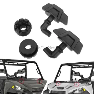 2x Pestillo de capó giratorio negro 7081730 para Polaris Ranger 570 900 1000 XP 2014-2020 - Imagen 1 de 16