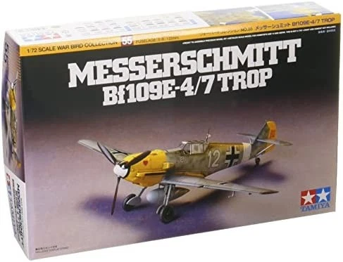 MESSERCHMITT BF109 E3 SCAL 1:72 TAMIYA COD. 60750 - Immagine 1 di 1
