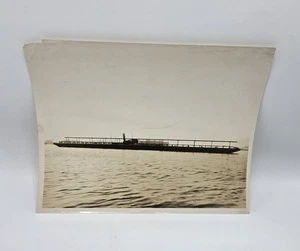 October 1924 Sepia 8x10 Photo-NY Shipbuilding Corp-Train Ferry, Camden, NJ - Picture 1 of 2