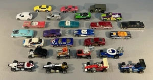Large Lot of 26 Various Loose Hot Wheels Premiums, Hot Rods, Racing, + Many More - Foto 1 di 13
