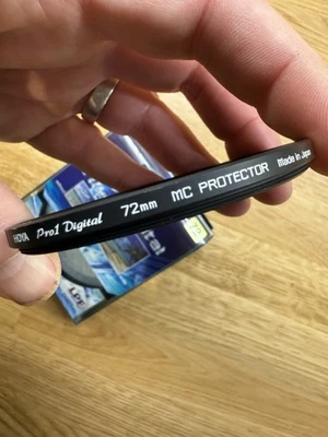 Hoya Pro1 Digital Camera Accessory 72mm MC Protector Filter For Lens Cased (UV) - Image 1 of 3