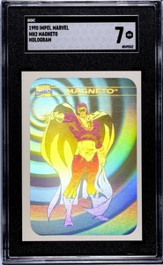 1990 IMPEL MARVEL UNIVERSE SERIE 1 MAGNETO HOLOGRAMM KARTE #MH2 - Bild 1 von 2