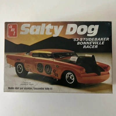 AMT 1953 STUDEBAKER BONNEVILLE RACER SALTY DOG SCALE 1:25 MODEL KIT 3006 - Image 1 of 4