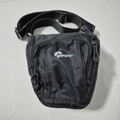 Lowepro Toploader 45 AW II Weather Proof Camera Bag Black - Tuck Away Raincover - image 1 of 4