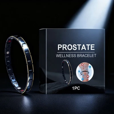 Men's Magnetic Bracelet Energy Healing Prostate Wellness Therapy Energy Healing - Image 1 of 4