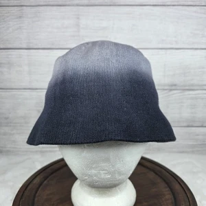 RARE Vintage Nike Golf Ombre Gray Black Bucket Hat Woven One Size - Picture 1 of 8
