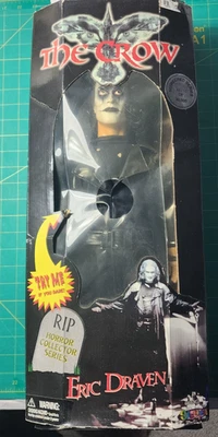 NEW Crow Figure Spencers Eric Draven 18" Talking In Original Box 2001 RARE #1194 - Image 1 of 4