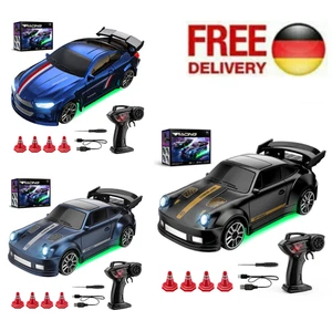 2.4G 1:64 RC Ferngesteuertes Auto Rennwagen 4WD Mini Driftauto Racing Drift Car+ - Bild 1 von 12