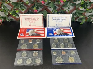 2003 Uncirculated Coin Set U.S Mint Government Packaging OGP COA - Picture 1 of 5