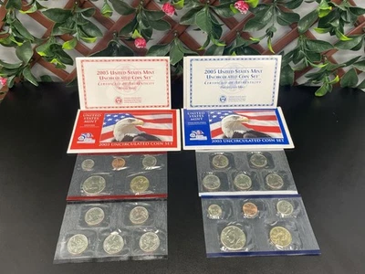 2003 Uncirculated Coin Set U.S Mint Government Packaging OGP COA - Image 1 of 4