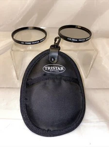 Tristar Optics 72mm UV & C-PL Camera Filter Lenses with Case  *H - Picture 1 of 6