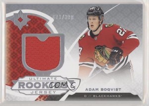 2019 Upper Deck Ultimate Collection Rookies Jerseys /399 Adam Boqvist Rookie RC