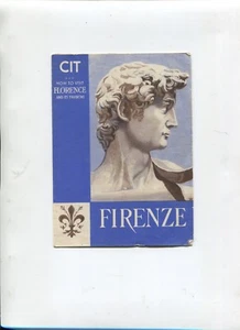 Vintage Brochure How to Visit FLORENCE FIRENZE Italy 1937 CIT - Bild 1 von 2