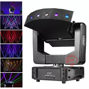 XYZ Axis 6 Eyes RGB Beam Laser for Stage Party DJ Club Event Pub Gig Show - Picture 1 of 9