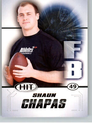 2011 Sage Hit #29 Shaun Chapas - Georgia Bulldogs / Dallas Cowboys - Image 1 of 2