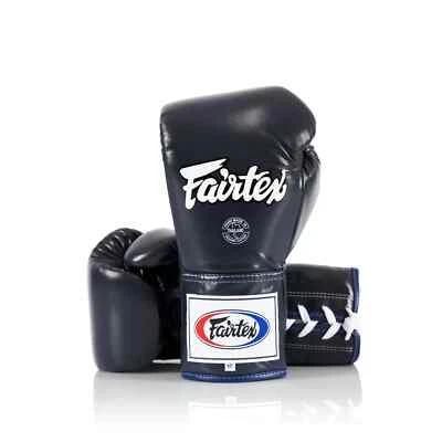 Fairtex BGL6 Muay Thai Pro Competition Gloves - Locked Thumb (Leather) - Image 1 of 4