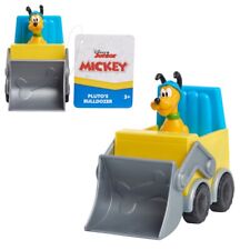 Just Play Disney Pluto Bulldozer Truck,"let's Work!" Vehicle